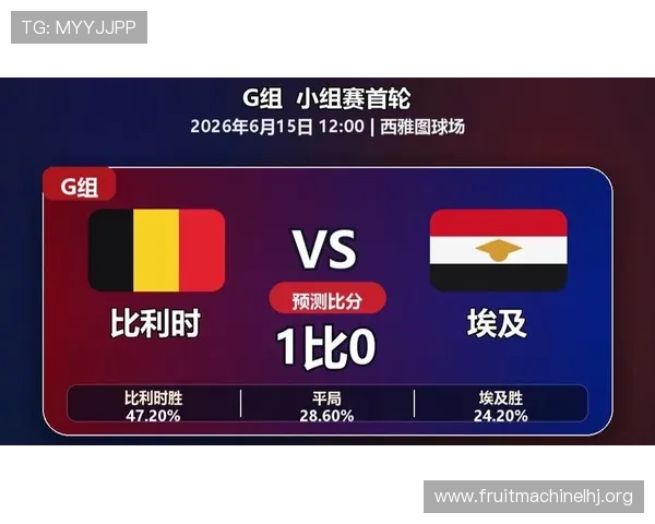 2026年世界杯比利时VS埃及比赛交锋纪录及双方球队实力对比分析